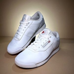 Brand New Reebok Women's Princess Training Sneakers All White, Size 8.5 US